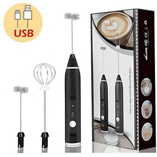 Instant Rechargeable Coffee Beater – Rich Creamy Foam in Seconds