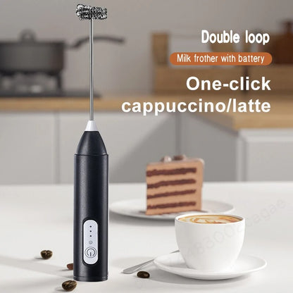 Instant Rechargeable Coffee Beater – Rich Creamy Foam in Seconds
