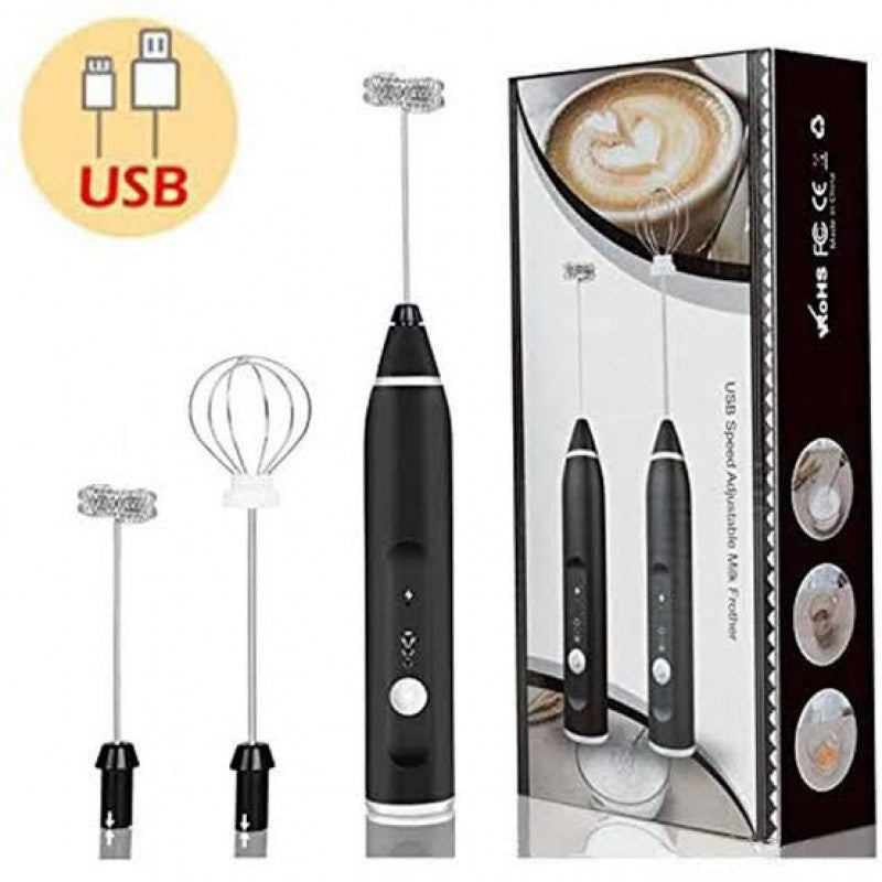 Instant Rechargeable Coffee Beater – Rich Creamy Foam in Seconds